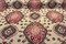 1 Yard Avo Raspberry Floral Linen Drapery Upholstery Fabric 63% Cotton 25% Polyester 12% Linen